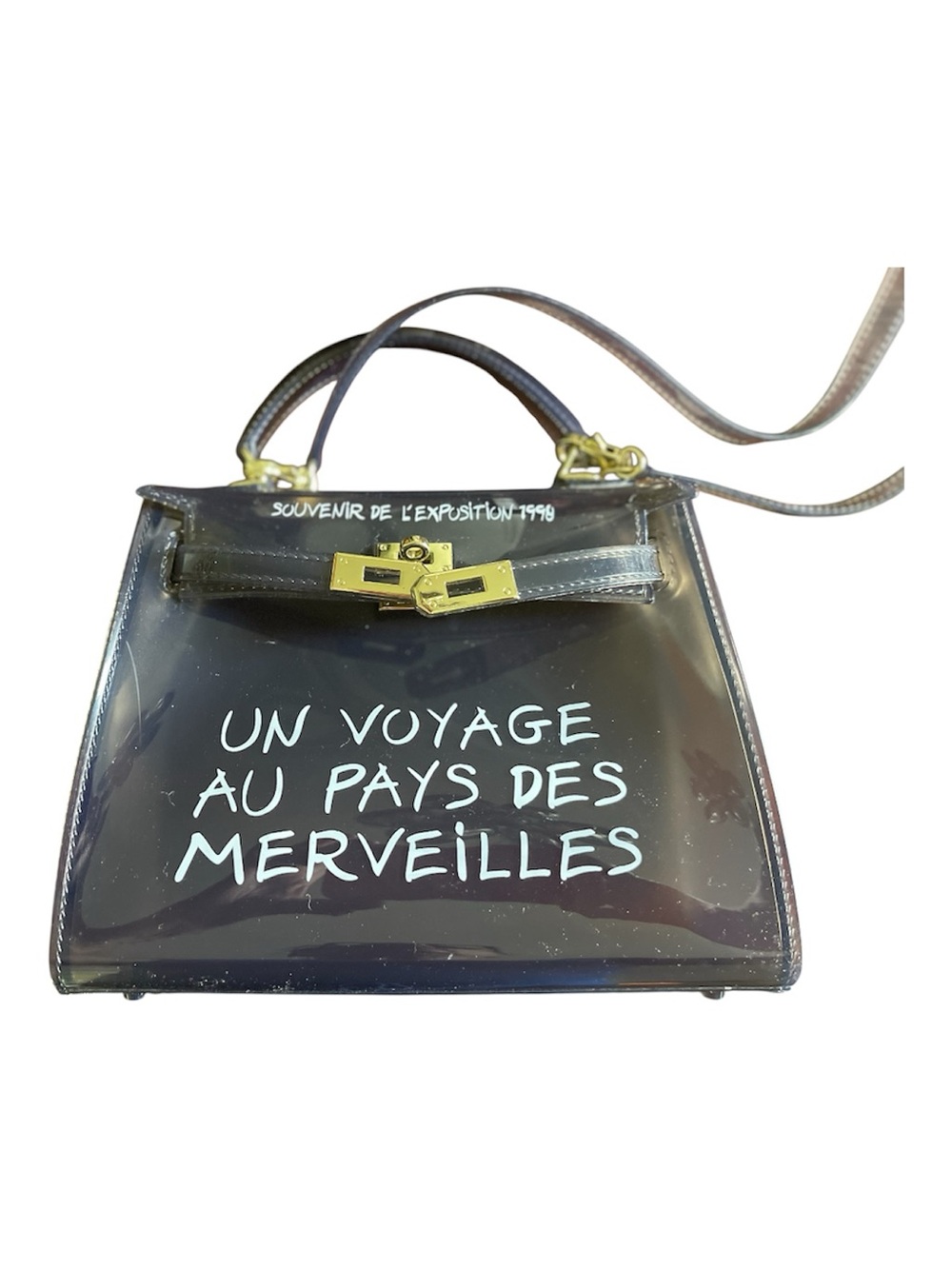 Smoke Tone Jelly Bag | Statement Satchel - Un Voyage Au Pays Des Merveilles